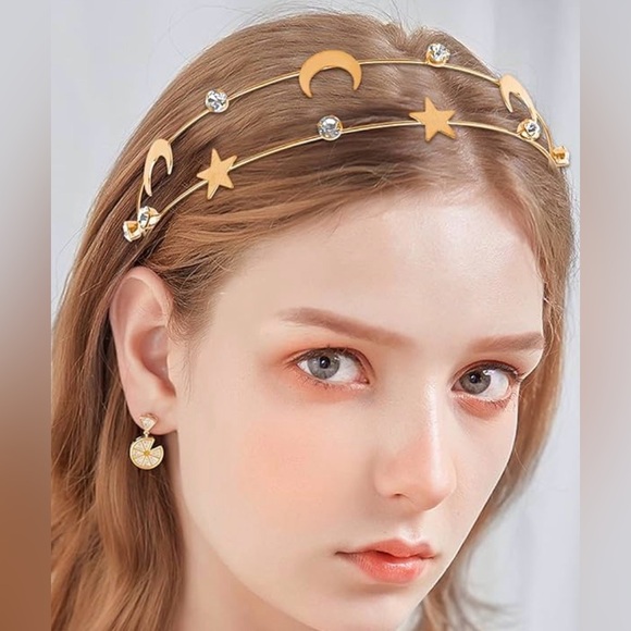 Gold and Silver Celestial Headbands
2 pieces total - Picture 2 of 3